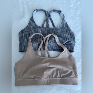 LULULEMON ENERGY SPORTS BRAS SIZE 8